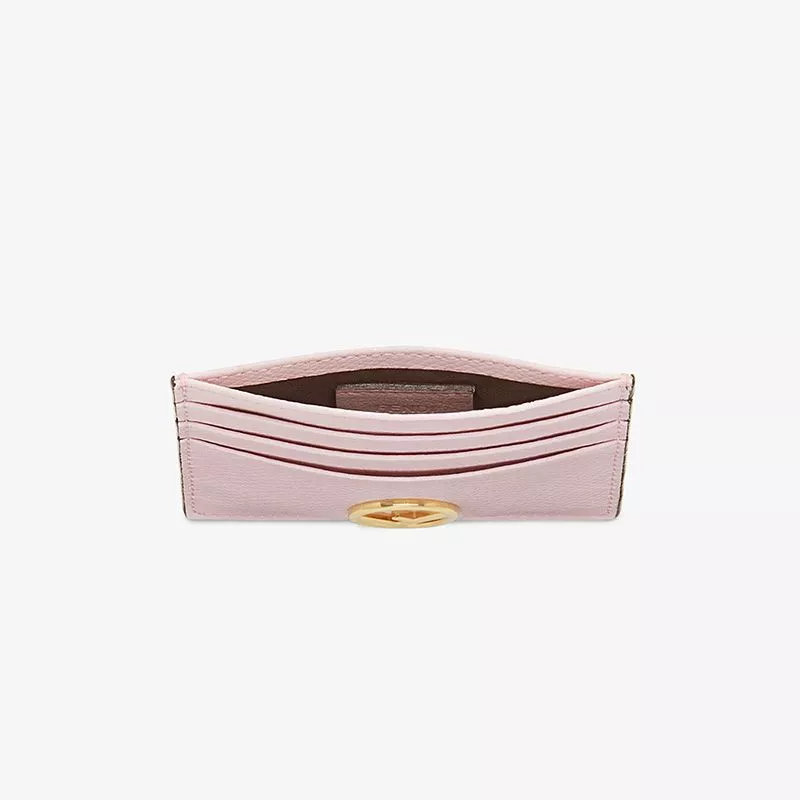 Affordable F is Fendi Card Holder In Calf Leather Pink 0116 HOT SALE