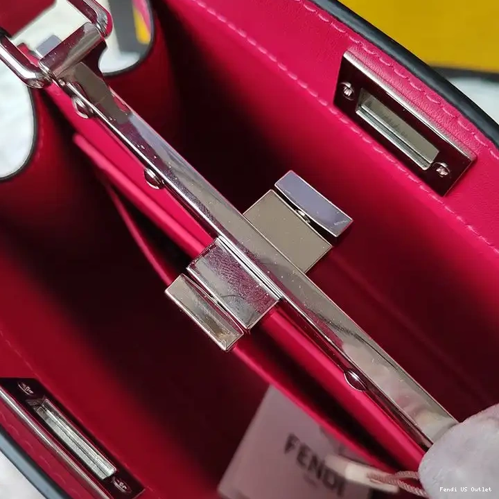 Affordable Rose Nappa Bag Leather In ISeeU Peekaboo Fendi Petite 0321 HOT SALE